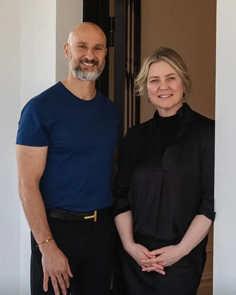Süreyya Kahve founders Dr Özgür (Oz) Dedehayır and Kristy Morris